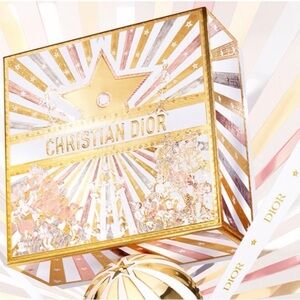 NEW Christian Dior 2025 Gold Gift Box with Lip Gloss Dior Addict